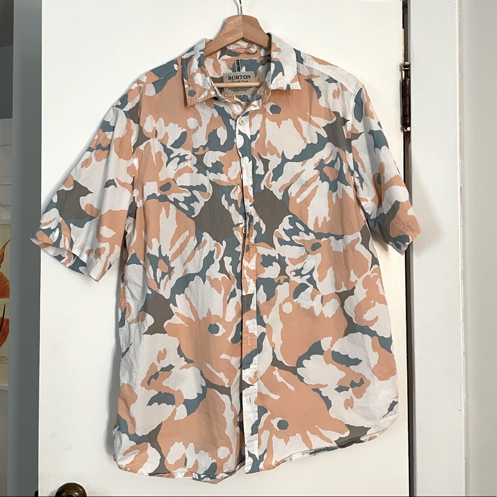 Burton short sleeve button up